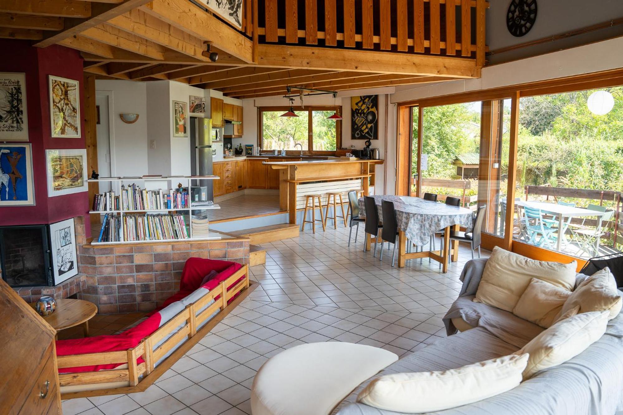 Le Grand Nid - Maison Alveole Bed And Books Сие Екстериор снимка